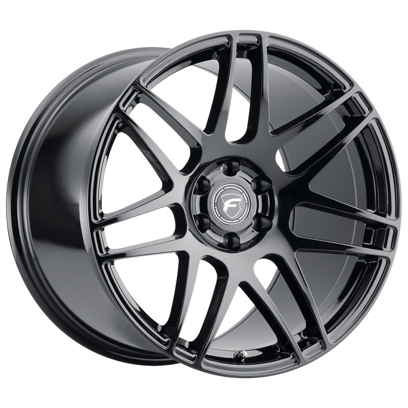 Forgestar F14 20x11 / 5x120 BP / ET42 / 7.6in BS Gloss Black Wheel