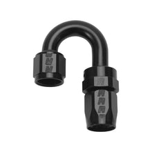 Load image into Gallery viewer, Russell Performance -10 AN Black 180 Degree Full Flow Swivel Hose End