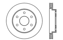 Load image into Gallery viewer, StopTech 99-06 GMC Sierra (2dr) Front Right Slotted &amp; Drilled Rotor