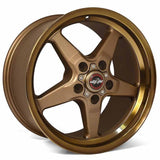 Race Star 92 Drag Star Bracket Racer 17x4.5 5x4.75BC 1.75BS Bronze Wheel