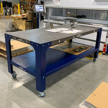 Load image into Gallery viewer, Wehrli Modular Steel Work Bench Top/Shelf Kit 32in x 72in x .120in Thick - Raw