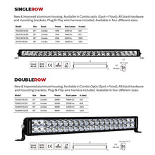 Load image into Gallery viewer, Go Rhino Xplor Bright Series Dbl Row LED Light Bar (Side/Track Mount) 41.5in. - Blk