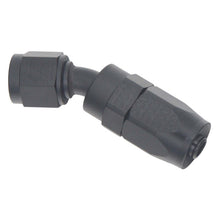 Load image into Gallery viewer, DeatschWerks 6 AN Female Flare Swivel 30-Degree Hose End CPE - Anodized Matte Black