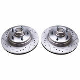 Power Stop 86-89 Buick Electra Front Evolution Drilled & Slotted Rotors - Pair