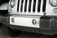 Load image into Gallery viewer, Rugged Ridge 07-18 Jeep Wrangler JK Black Fog Light Euro Guards