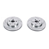 Power Stop 2005 Buick LeSabre Front Evolution Drilled & Slotted Rotors - Pair