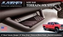 Load image into Gallery viewer, Lund 15-18 Ford F-150 SuperCrew Terrain HX Step Nerf Bars - Black