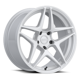 Kansei K15W Astro 18x9.5in / 5x100 BP / 22mm Offset / 73.1mm Bore - Gloss White Wheel
