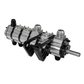 Moroso Big Block Chevy Dual Mount Tri-Lobe 6 Stage 1.200in PS Dry Sump Oil Pump - Drivers Left Side