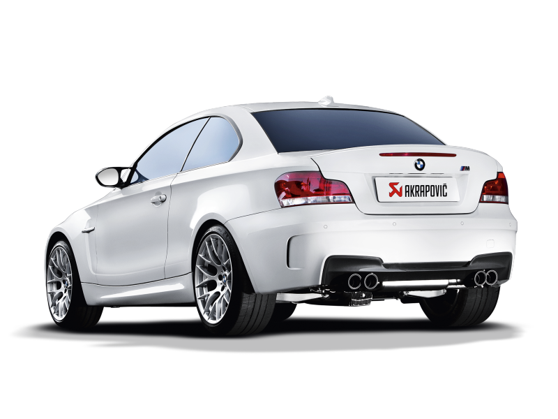 Akrapovic 11-12 BMW 1 Series M Coupe (E82) Slip-On Line (Titanium) (Req. Tips)