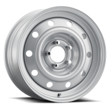 Mobelwagen MW-901S Stahl 16x7in / 5x112 BP / 30mm Offset / 2.95mm Bore - Silver Wheel