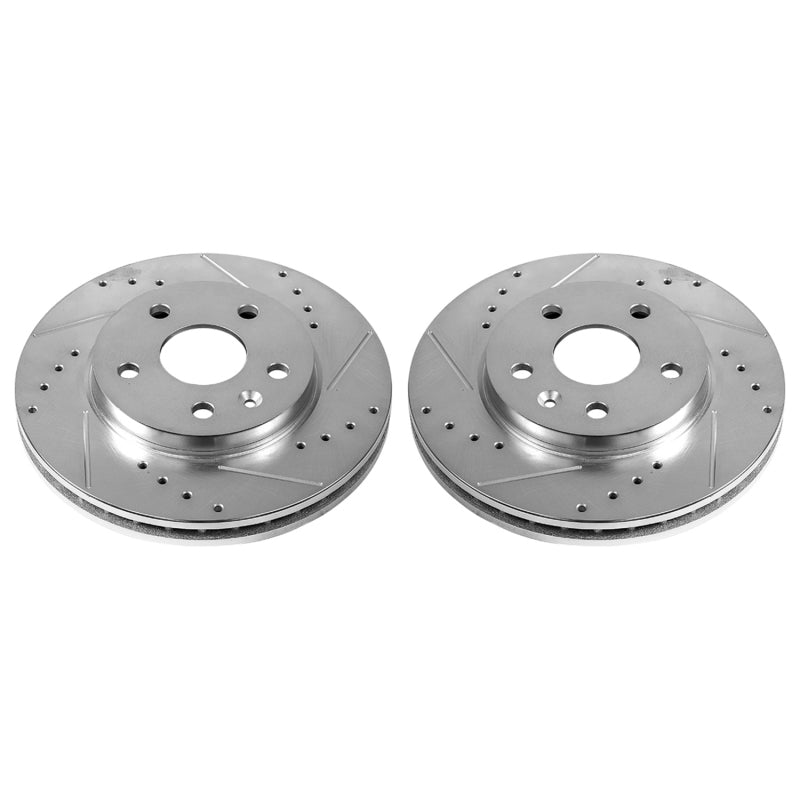 Power Stop 11-16 Buick LaCrosse Front Evolution Drilled & Slotted Rotors - Pair