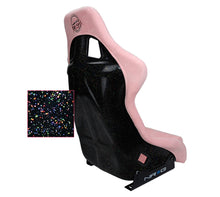 Load image into Gallery viewer, NRG FRP Bucket Seat PRISMA Edition W/ pearlized Back Pink Alcantara - Large