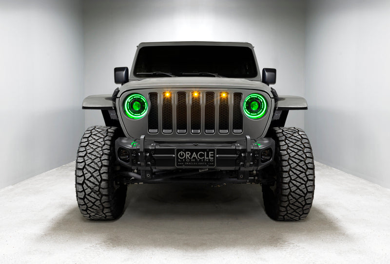 Oracle Oculus Bi-LED Projector Headlights for Jeep JL/Gladiator JT - w/ Simple Cntrl