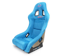 Load image into Gallery viewer, NRG FRP Bucket Seat ULTRA Edition - Medium (Blue Alcantara/Pearlized Back)