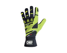 Load image into Gallery viewer, OMP KS-3 Gloves Yellow/Black - Size L