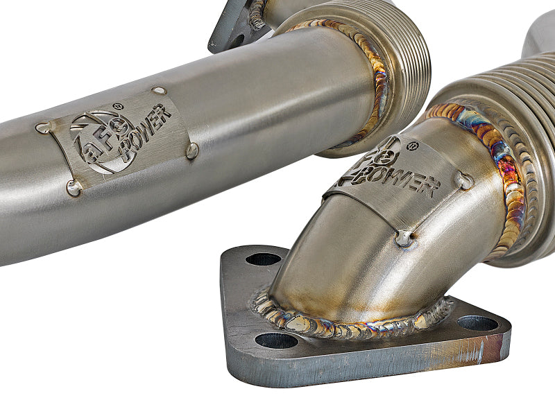 afe Twisted Steel Up-Pipe GM Diesel Trucks 01-04 V8-6.6L (td) LB7