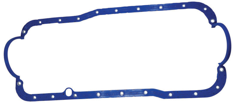 Moroso Ford 351W (Late Model Oil Pan) Oil Pan Gasket - One Piece - Reinforced Steel