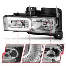 Load image into Gallery viewer, ANZO 1999-2000 Cadillac Escalade Crystal Headlights