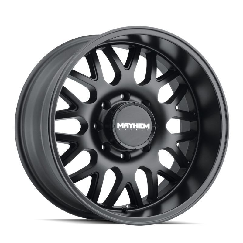 Mayhem 8110 Tripwire 20x9 / 5x139.7 BP / 0mm Offset / 110mm Hub Matte Black Wheel