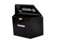 Load image into Gallery viewer, Tradesman Aluminum Trailer Tongue Storage Box (21in.) - Black