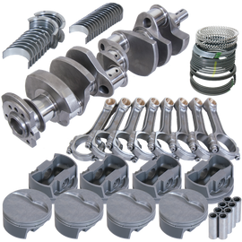 Eagle Chevrolet 350 Small Block 2pc Seal Street & Strip Rotating Assembly Kit 3.75in Stroke