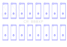 Load image into Gallery viewer, King Engine Bearings Toyota 1UZ-FE/2UZ-FE/3UZ-FE Connecting Rod Bearing Set