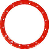 Raceline Beadlock Ring - Alpha -15in - 16 Hole - 12mm - Red