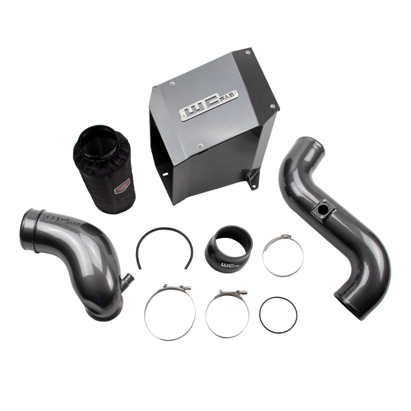 Wehrli 06-07 Chevrolet Duramax LBZ 4in.Stage 2 Intake Kit - Gun Metal