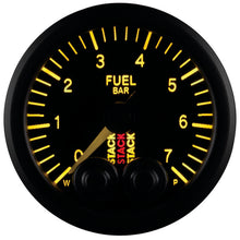 Load image into Gallery viewer, Autometer Stack 52mm 0-7 Bar M10 Male Pro-Control Fuel Pressure Gauge - Black