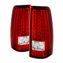 Load image into Gallery viewer, Xtune Chevy Silverado 1500/2500/3500 99-02 Version 2 LED Tail Lights Red Clear ALT-ON-CS99-G2-LED-RC