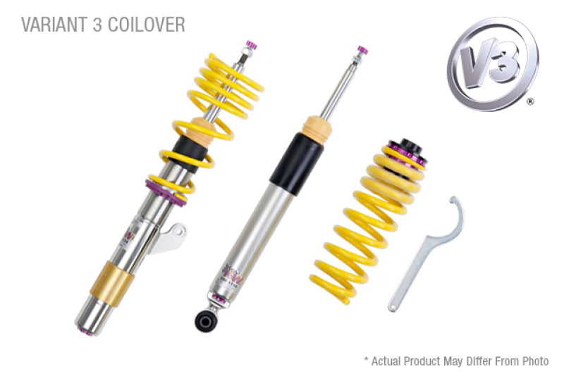 KW Coilover Kit V3 VW Passat (3C/B6/B7) Wagon; 2WD + Syncro 4WD; all engines w/o DCC