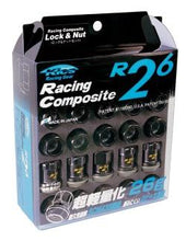 Load image into Gallery viewer, Project Kics 12X1.50 Black R26 Lug Nuts - 16+4
