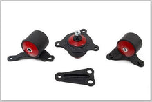 Load image into Gallery viewer, Innovative 02-05 Civic K-Series Black Steel Mounts 75A Bushings (Not K24 Trans)